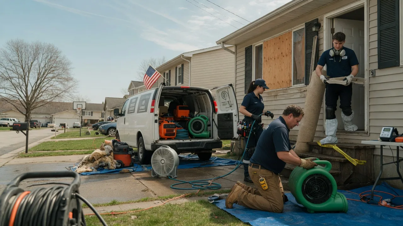 Water Damage Restoration in Abington, MA near me